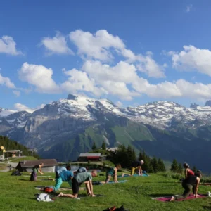 Yoga am Härzlisee
