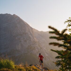Trailrunner in der Engelberger Berglandschaft