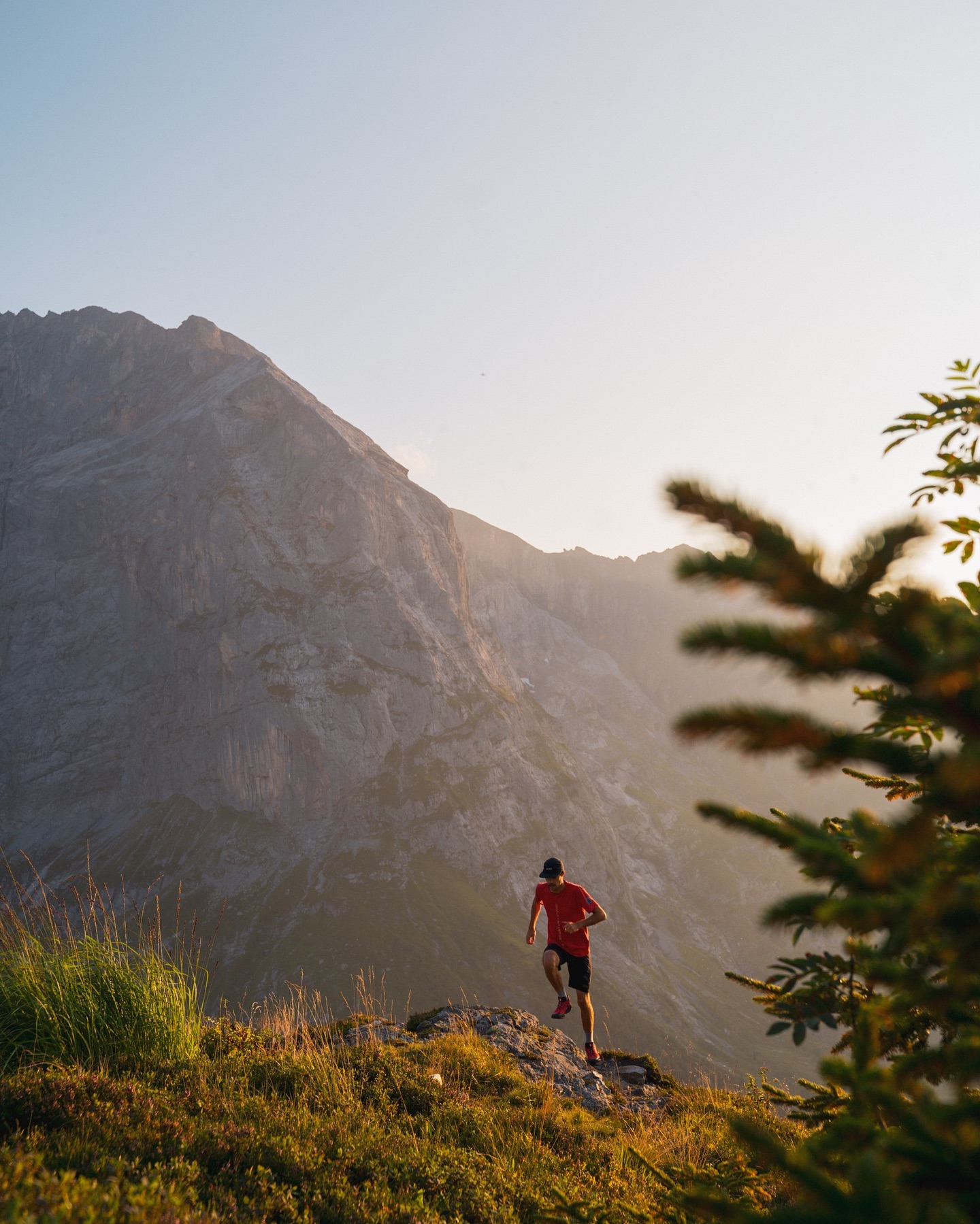 Trailrunner in der Engelberger Berglandschaft